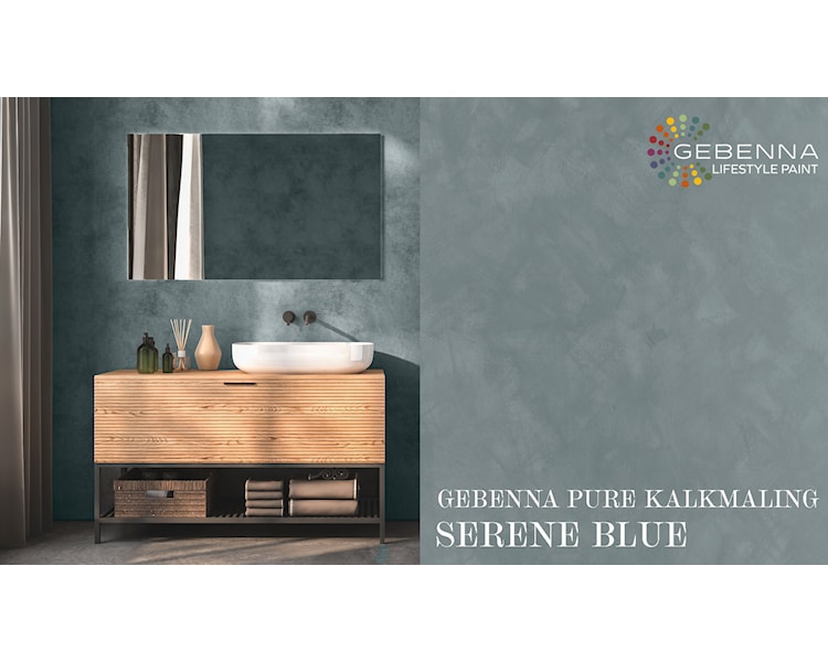 SERENE BLUE KALKMALING